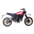 QD Exhaust Tri-CONE Titanium Muffler Half System Exhaust for the DUCATI SCRAMBLER DESERT SLED QD Exhaust Tri-CONE Titanium Muffler Half System Exhaust for the DUCATI SCRAMBLER DESERT SLED